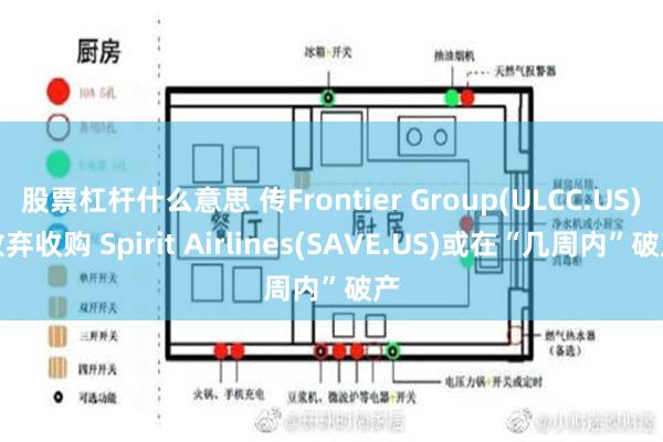 股票杠杆什么意思 传Frontier Group(ULCC.US)放弃收购 Spirit Airlines(SAVE.US)或在“几周内”破产