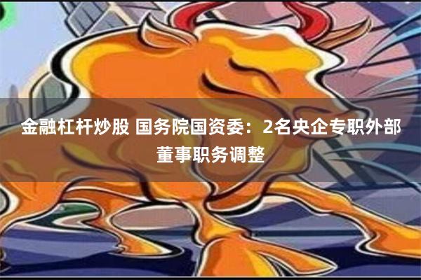 金融杠杆炒股 国务院国资委：2名央企专职外部董事职务调整